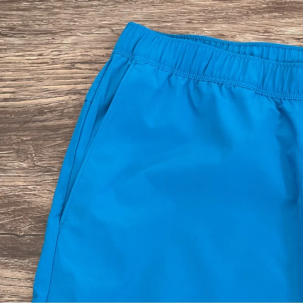 The‎ North Face Mens Standard Fit Solid Wander Drawstring Shorts Blue XL